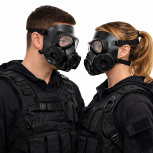 Kit 2 Máscaras de gás para trocar fraldas do futuro filho